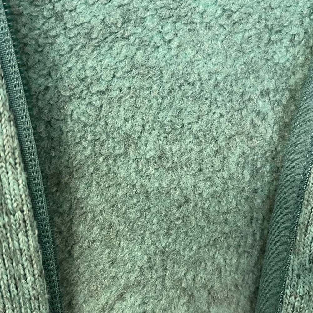 Knit zip-up cardigan by LL Bean, XL